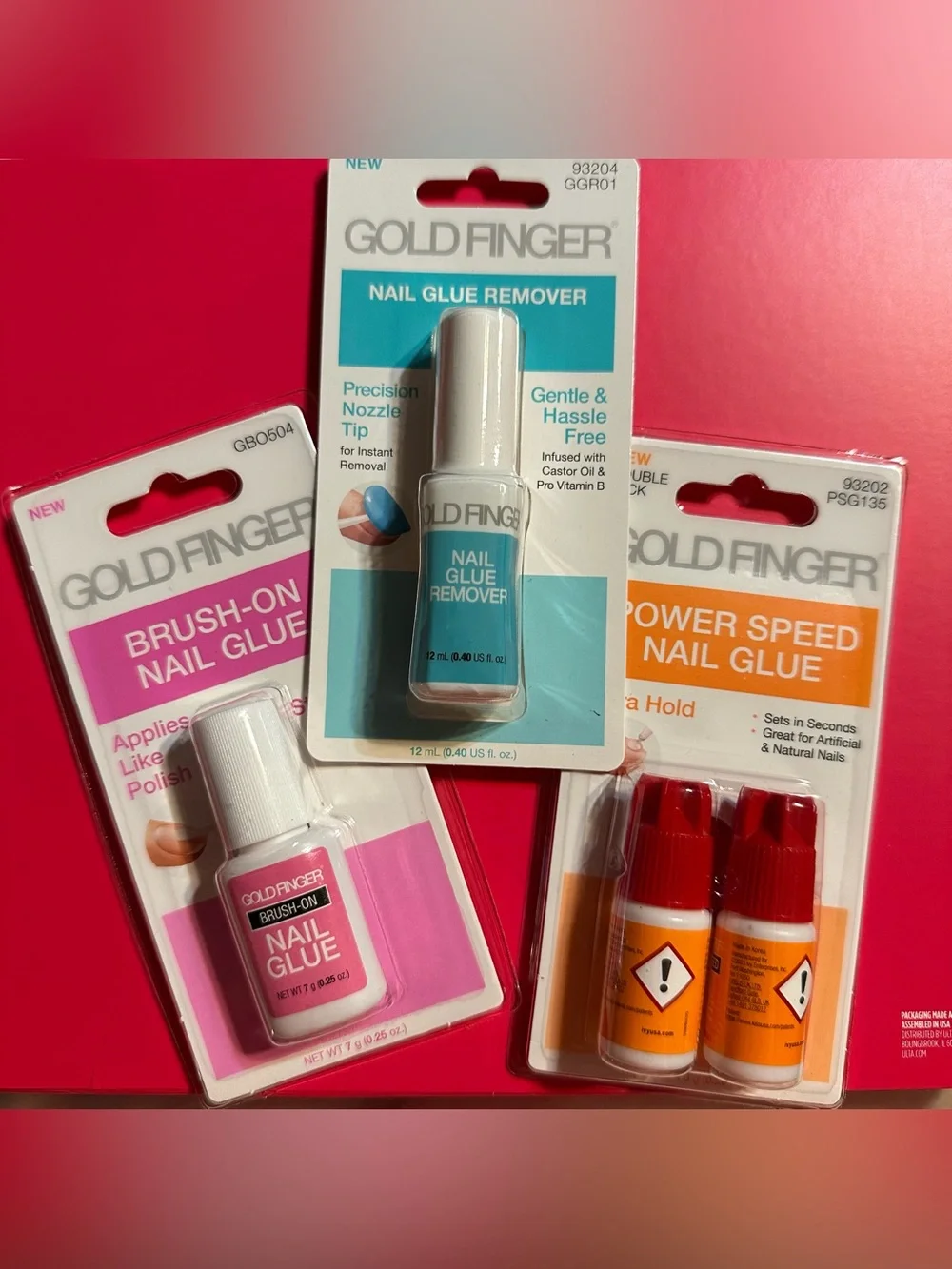 Goldfinger Nail Glue & Nail Glue Remover